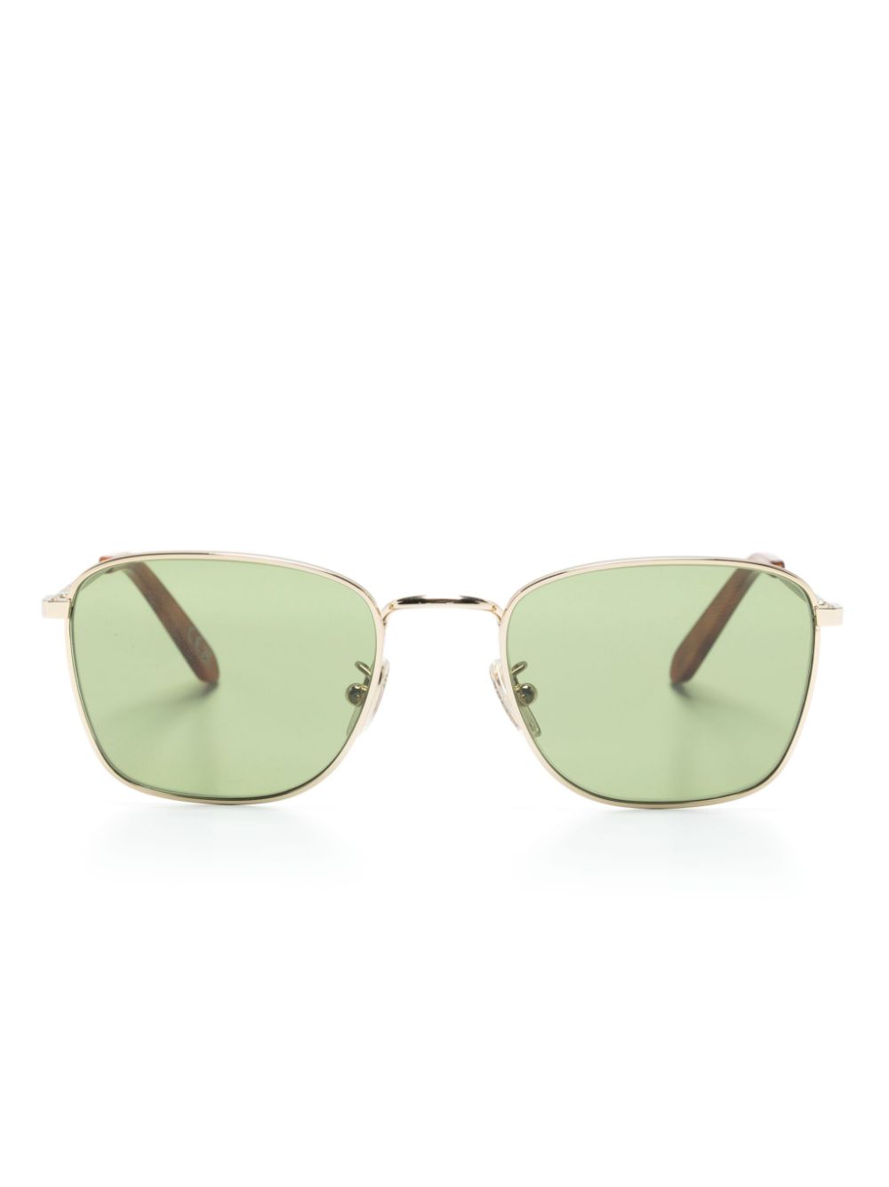 Retrosuperfuture Strand square-frame sunglasses - Gold von Retrosuperfuture