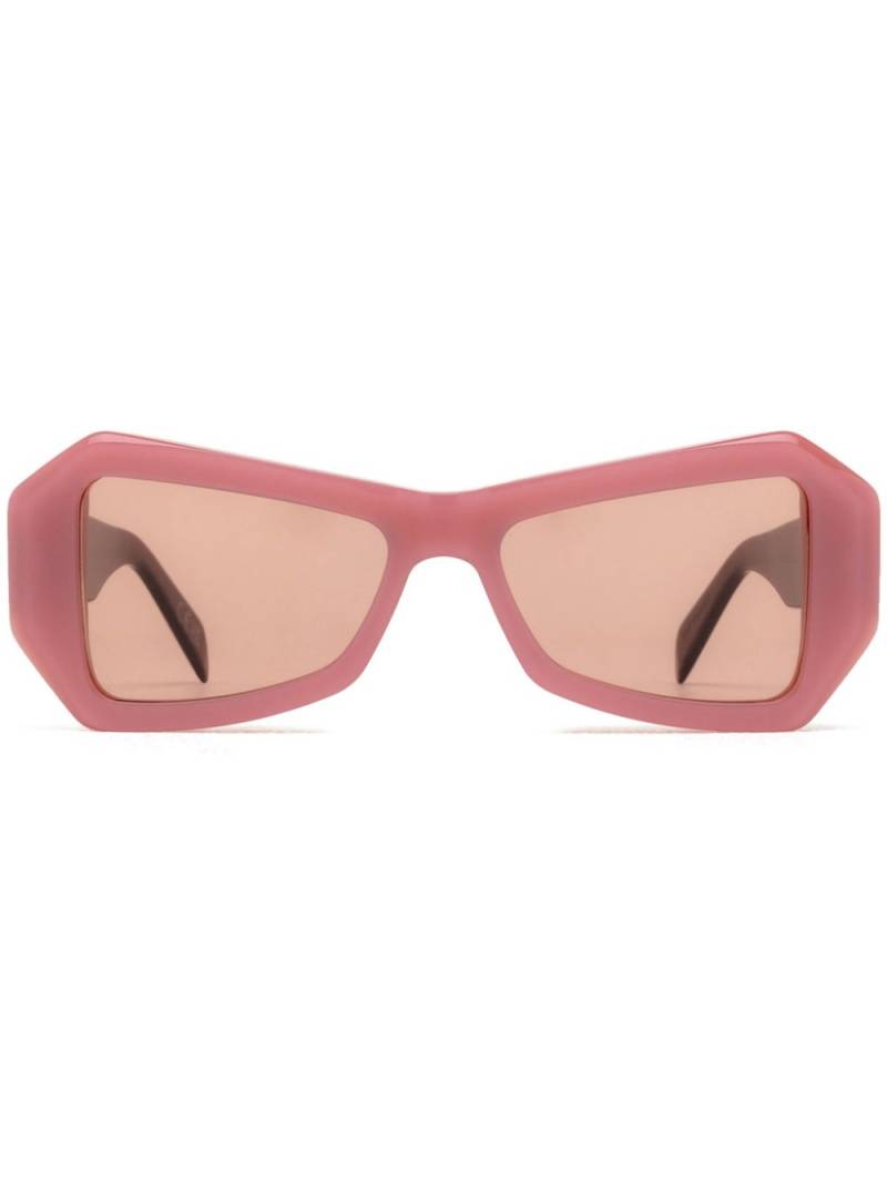 Retrosuperfuture Tempio rectangle-frame sunglasses - Pink von Retrosuperfuture