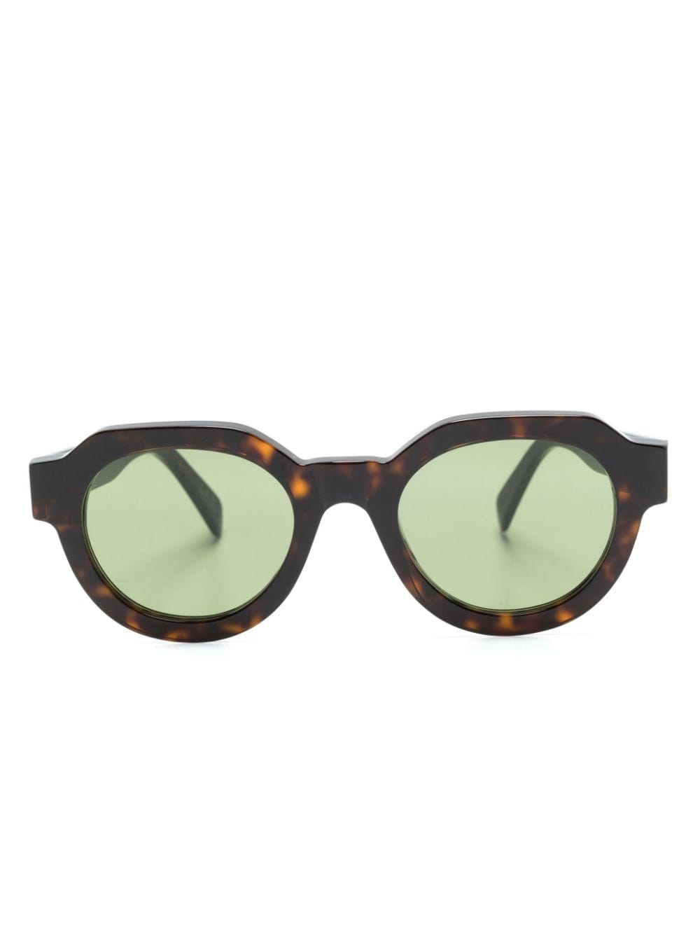 Retrosuperfuture Vostro oval-frame sunglasses - Brown von Retrosuperfuture