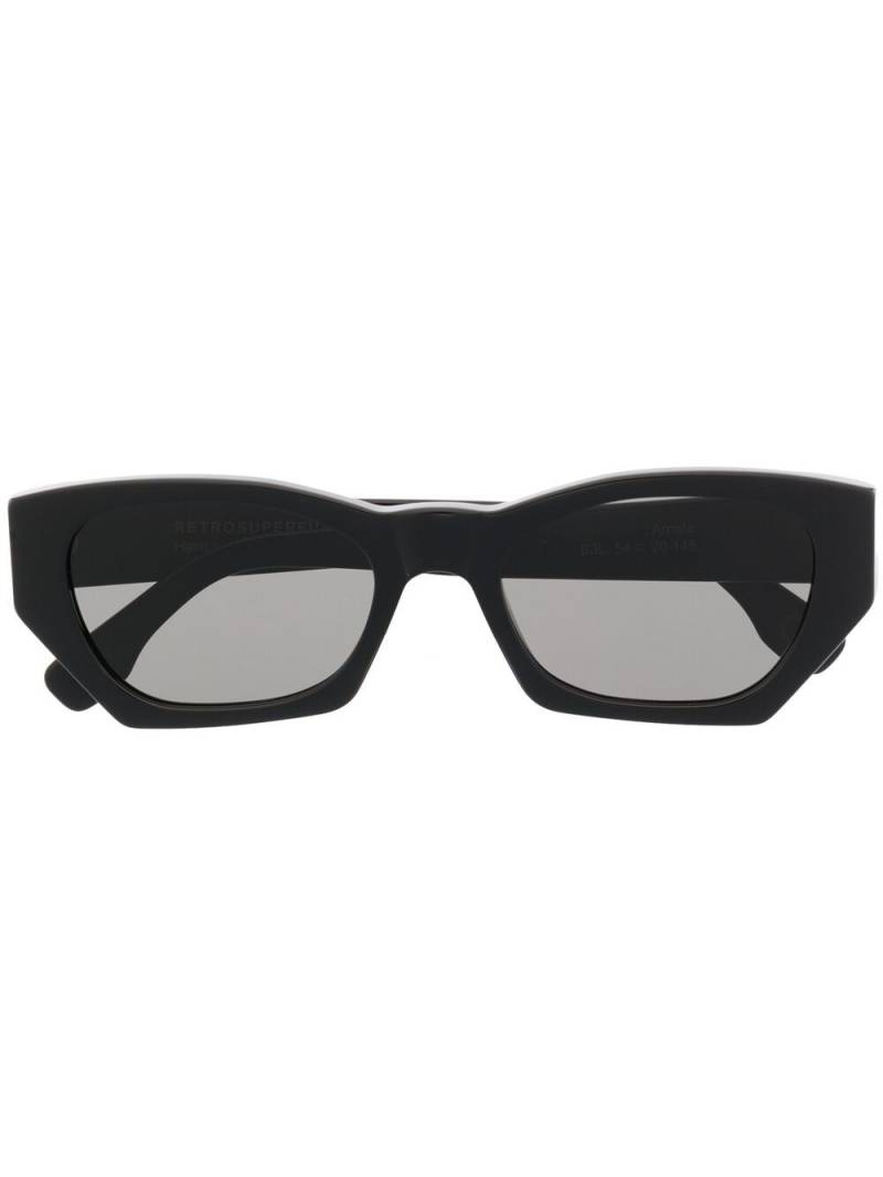 Retrosuperfuture oval-frame sunglasses - Black von Retrosuperfuture