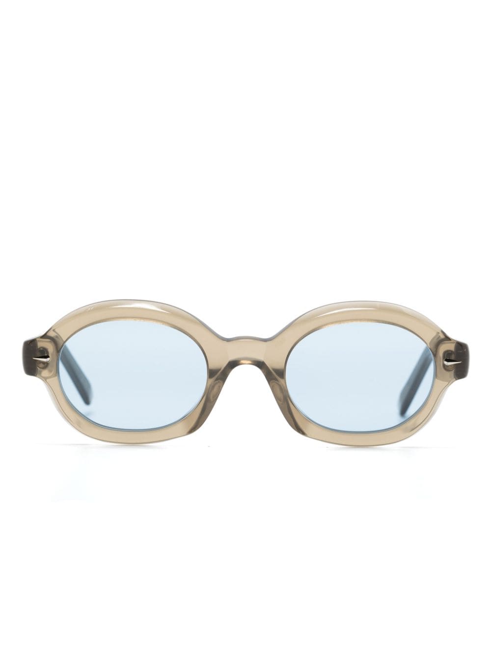 Retrosuperfuture oval-frame tinted sunglasses - Grey von Retrosuperfuture