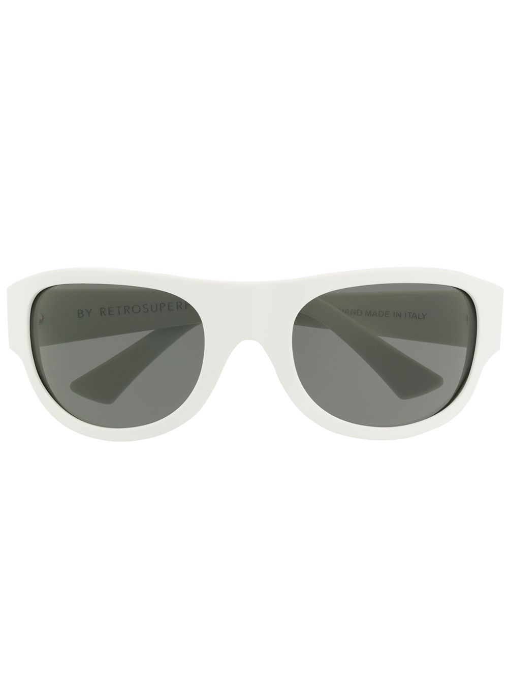 Retrosuperfuture oversized sunglasses - White von Retrosuperfuture