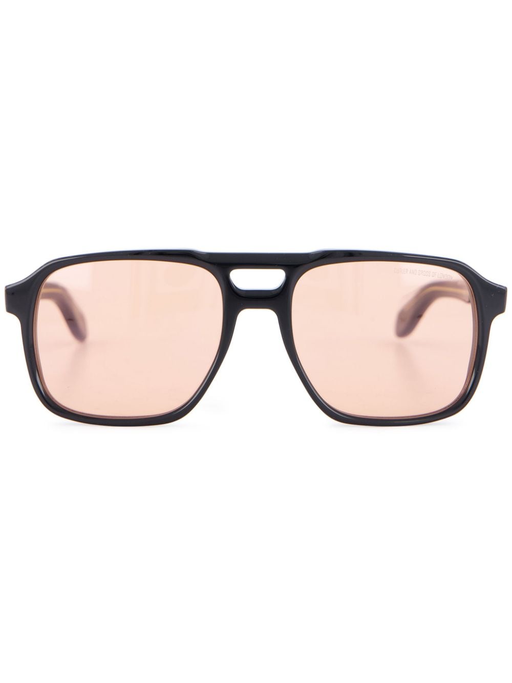 Retrosuperfuture tinted pilot-frame sunglasses - Black von Retrosuperfuture