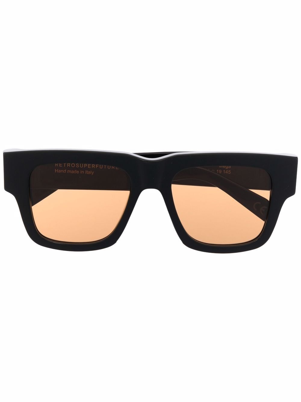 Retrosuperfuture tinted square-frame sunglasses - Black von Retrosuperfuture