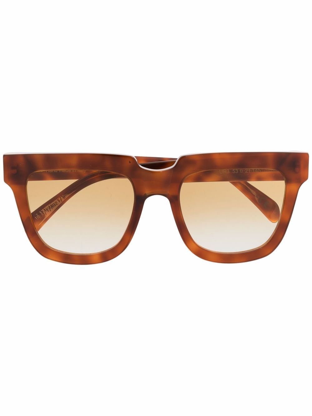 Retrosuperfuture tortoiseshell-effect oversize-frame sunglasses - Brown von Retrosuperfuture