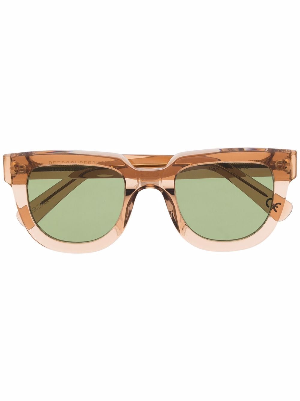 Retrosuperfuture transparent square-frame sunglasses - Brown von Retrosuperfuture