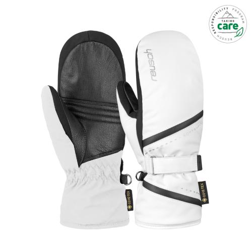 Reusch Alexa GTX Mitten Skihandschuh - white/black (Grösse: 7.5) von Reusch