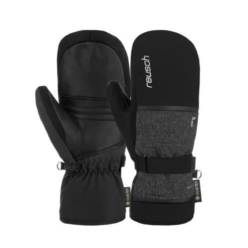 Reusch Alison GORE-TEX Mitten - blk/blk melange (Grösse: 6.5) von Reusch