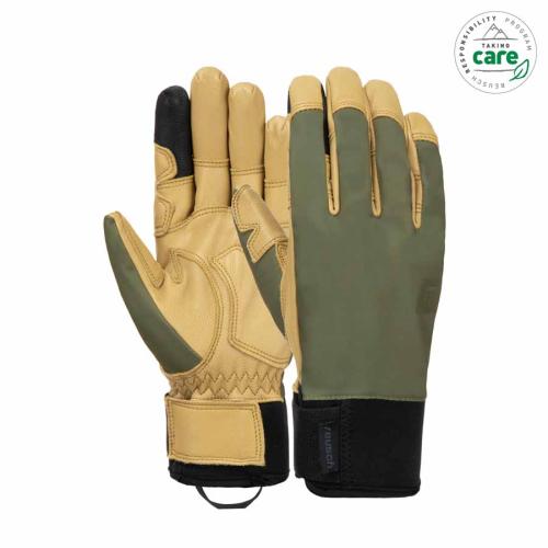 Reusch Alp-X TOUCH-TEC - burnt olive/camel (Grösse: 10) von Reusch