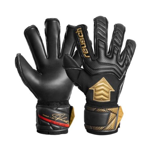 Reusch Attrakt AB1 Duo - black/gold (Grösse: 7.5) von Reusch