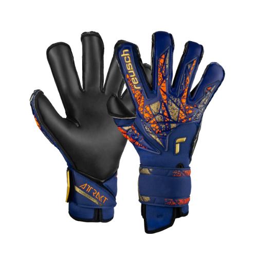 Reusch Attrakt Duo Evolution - pre.blue/gold/blk (Grösse: 10) von Reusch