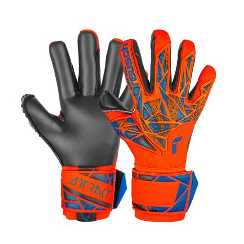 Reusch Attrakt Duo - h.oran/e.clue/blk (Grösse: 10) von Reusch