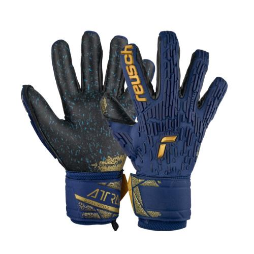 Reusch Attrakt Freegel Fusion - pre.blue/gold/blk (Grösse: 10) von Reusch