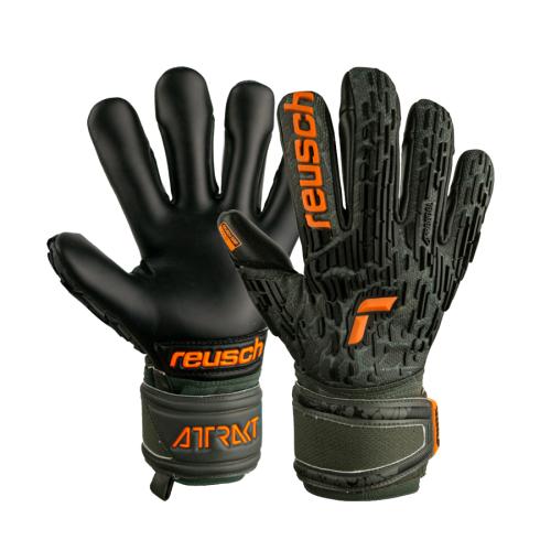 Reusch Attrakt Freegel Gold Finger Support - d.gree/sh.ora/blk (Grösse: 11) von Reusch