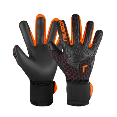 Reusch Attrakt Gold X Airvent - blk/sh.orange/blk (Grösse: 7.5) von Reusch