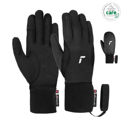 Reusch Baffin Touch-Tec - black/silver (Grösse: 10) von Reusch