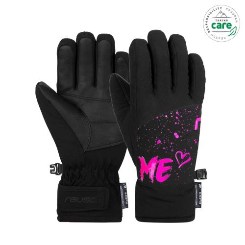 Reusch Beatrix R-TEX XT JR Skihandschuh - black/pink glo (Grösse: 5.5) von Reusch