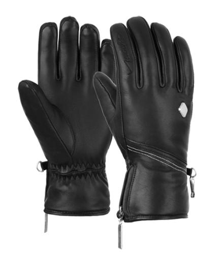 Reusch Camila Skihandschuh - black/silver (Grösse: 6.5) von Reusch