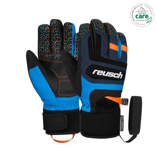 Reusch Chris R-TEX® XT Junior - dr.blu/b.blu/s.or (Grösse: 3.5) von Reusch