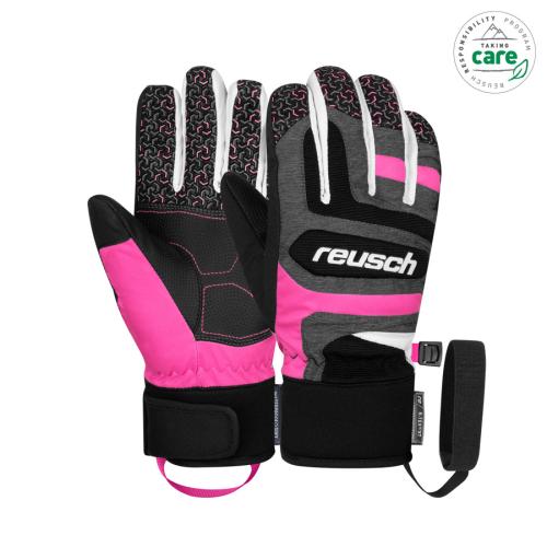 Reusch Chris R-TEX® XT Junior - grey mel./kn.pink (Grösse: 3.5) von Reusch