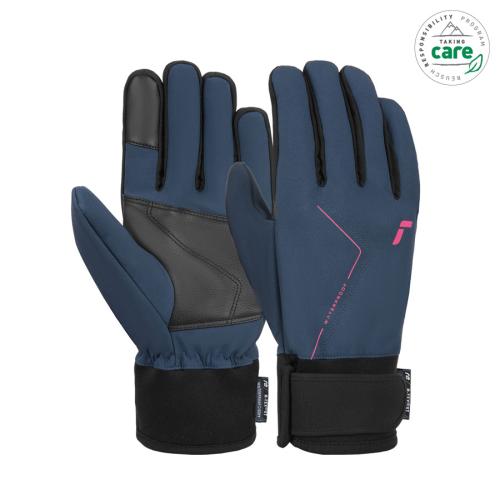 Reusch Diver X R-TEX XT - dr. blue/pink glo (Grösse: 6) von Reusch