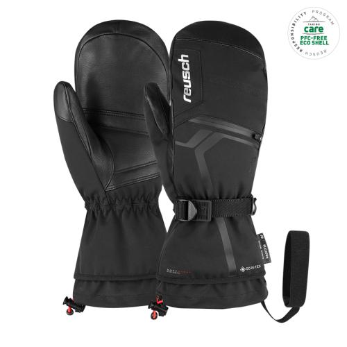 Reusch Down Spirit GTX Mitten Skihandschuh - black/silver (Grösse: 10) von Reusch