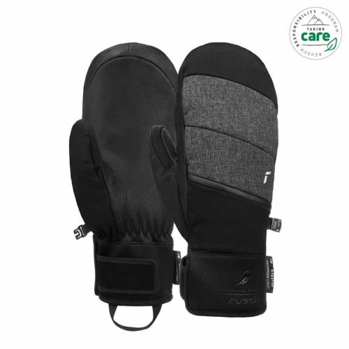 Reusch Febe R-TEX XT Mitten Skihandschuh - blk/blk melange (Grösse: 8) von Reusch