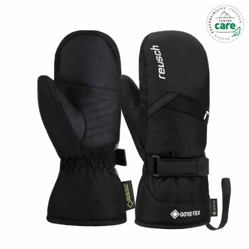 Reusch Flash GORE-TEX Mitten Kinder Skihandschuh - black/white (Grösse: 3.5) von Reusch