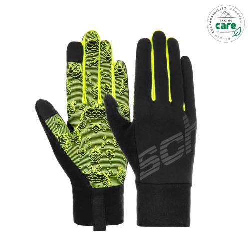 Reusch Ian TOUCH-TEC Skihandschuh - blk/safety yellow (Grösse: 10) von Reusch