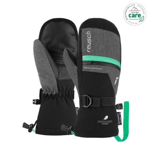 Reusch Lando R-TEX® XT Junior - blk/blk mel./cabb (Grösse: 4) von Reusch
