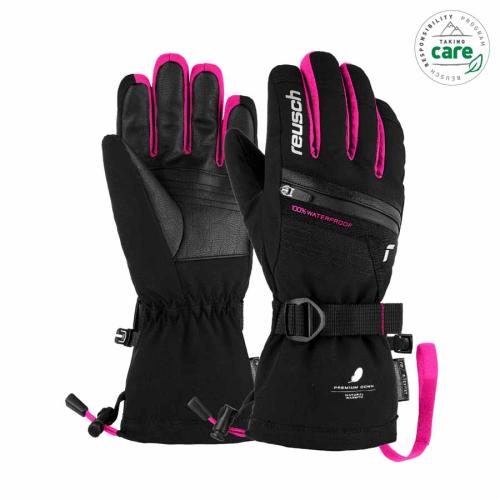 Reusch Lando R-Tex XT Kinder Skihandschuh - pink glo/black (Grösse: 4) von Reusch