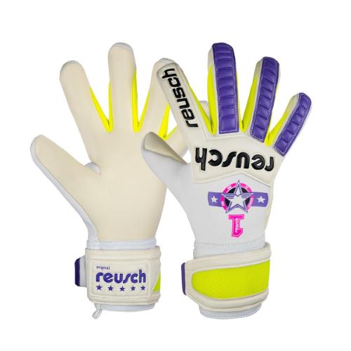 Reusch Legacy Pro Am Gold X - white/purple (Grösse: 8) von Reusch