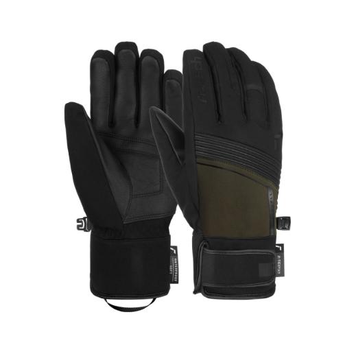 Reusch Louis R-TEX® XT - black/brunt olive (Grösse: 10) von Reusch
