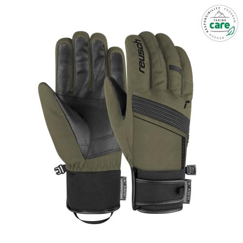 Reusch Luca R-TEX XT Skihandschuh - burnt olive/black (Grösse: 11) von Reusch