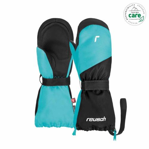 Reusch Lucky R-TEX XT Mitten Kinder Skihandschuh - blk/aruba blue (Grösse: I) von Reusch