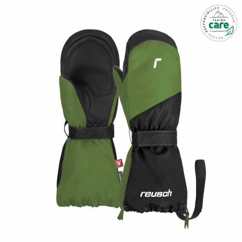 Reusch Lucky R-TEX XT Mitten Kinder Skihandschuh - blk/willow bough (Grösse: II) von Reusch