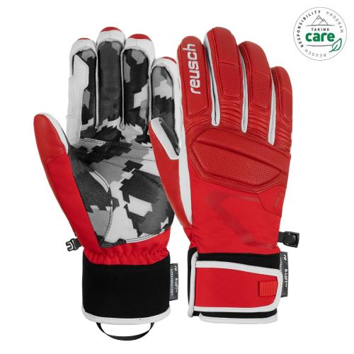 Reusch Marco Odermatt Skihandschuh - fire red/grey cam (Grösse: 11) von Reusch