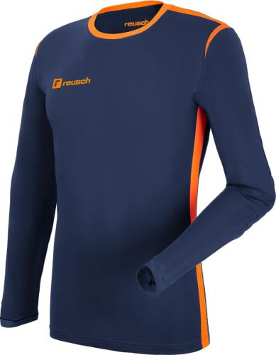 Reusch Match Longsleeve Padded - pre.blue/sh.orang (Grösse: L) von Reusch