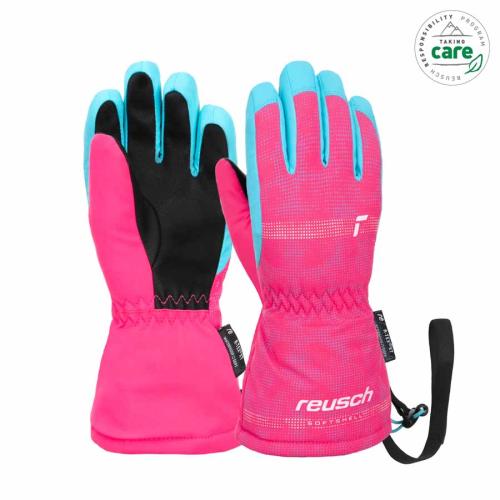 Reusch Maxi R-TEX XT Kinder Skihandschuh - k.pink/bach.butto (Grösse: III) von Reusch