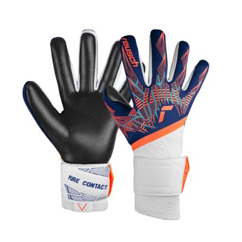 Reusch Pure Contact Gold - p.blue/e.oran/blk (Grösse: 8) von Reusch