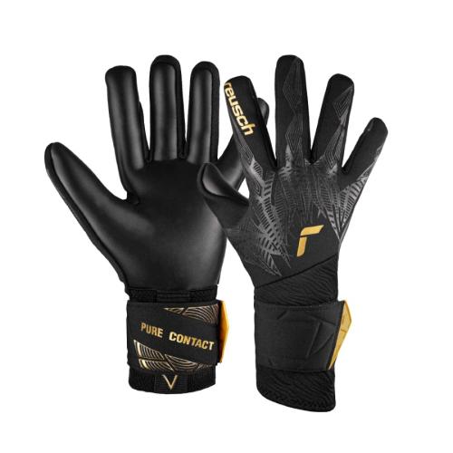 Reusch Pure Contact Infinity - black/gold/black (Grösse: 10) von Reusch