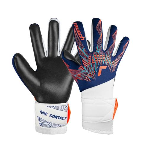 Reusch Pure Contact Silver - p.blue/e.oran/blk (Grösse: 6) von Reusch