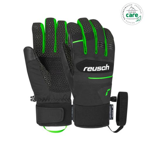 Reusch Scorpion R-TEX XT Skihandschuh - black/neon green (Grösse: 9.5) von Reusch