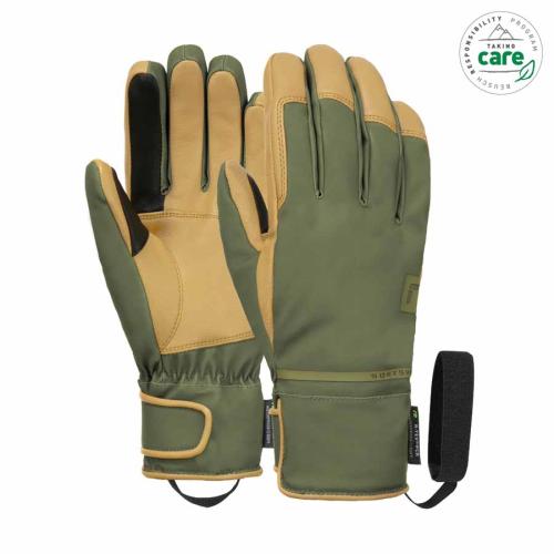 Reusch Scout R-TEX ECO TOUCH TOUCH-TEC Skihandschuh - burnt olive/camel (Grösse: 11) von Reusch