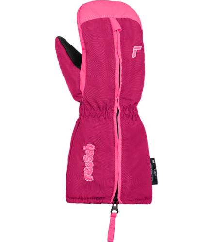 Reusch Tom Mitten Kinder Skihandschuh - fuchs purp/k.pink (Grösse: III) von Reusch