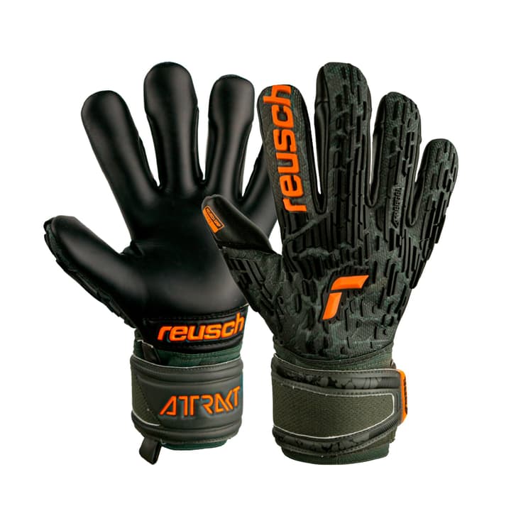 Reusch Attrakt Freegel Gold Torwarthandschuhe olive von Reusch