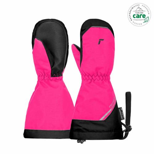 Reusch Wes R-TEX XT Mitten Kinder Skihandschuh - pink glo/blk (Grösse: I) von Reusch