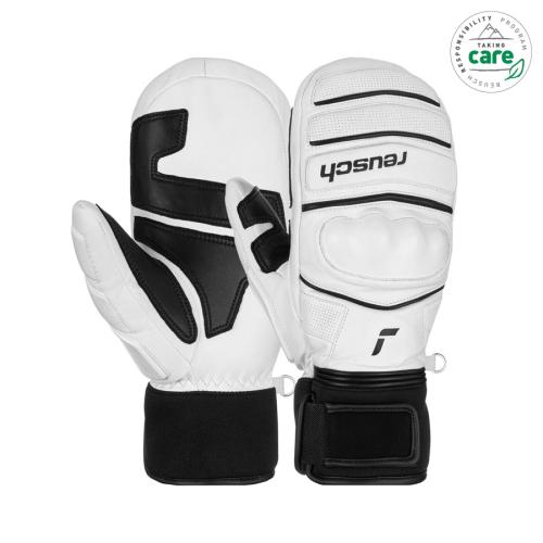 Reusch World Champ Mitten (4801405) Skihandschuh - white/black (Grösse: 7) von Reusch