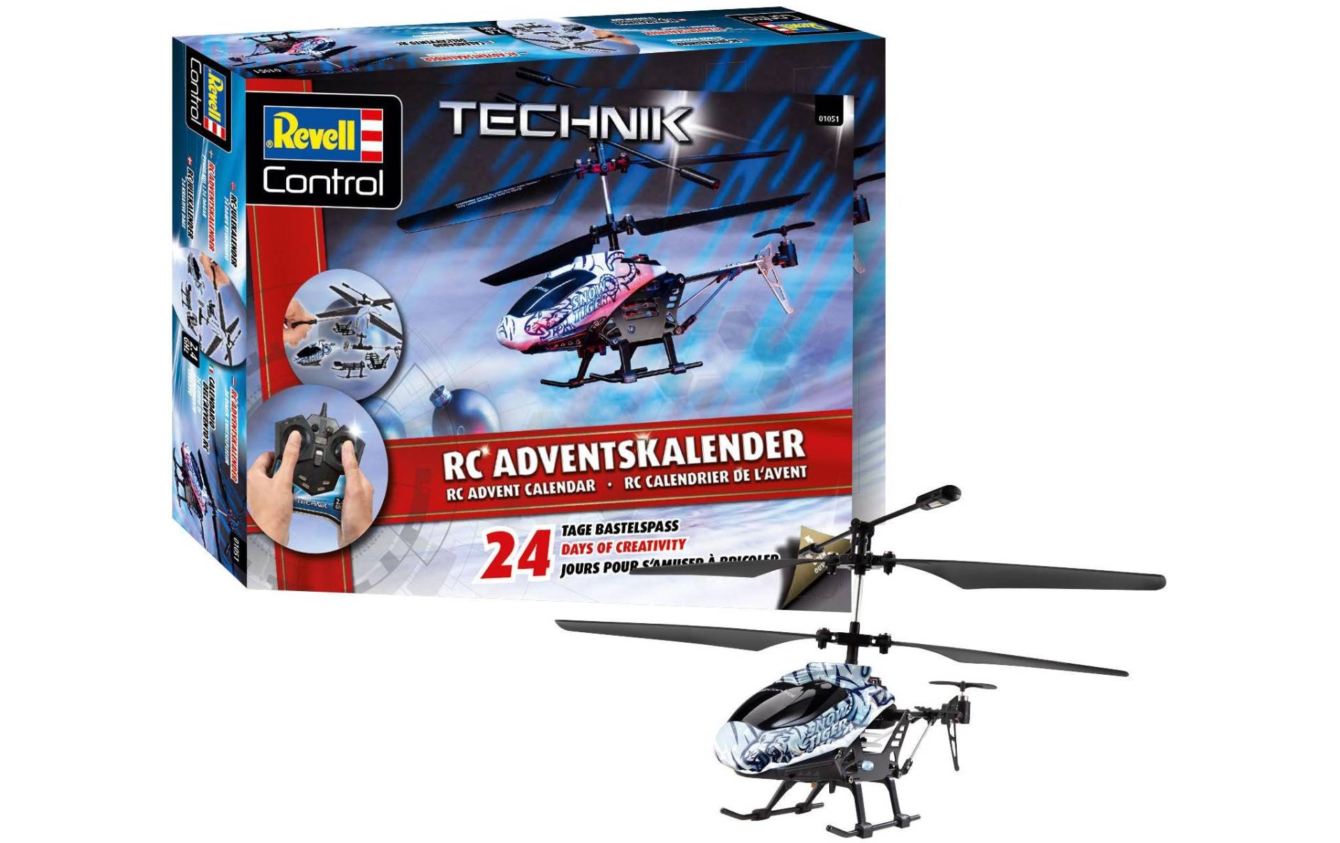 Revell® Adventskalender »RC Helicopter«, ab 8 Jahren von Revell®