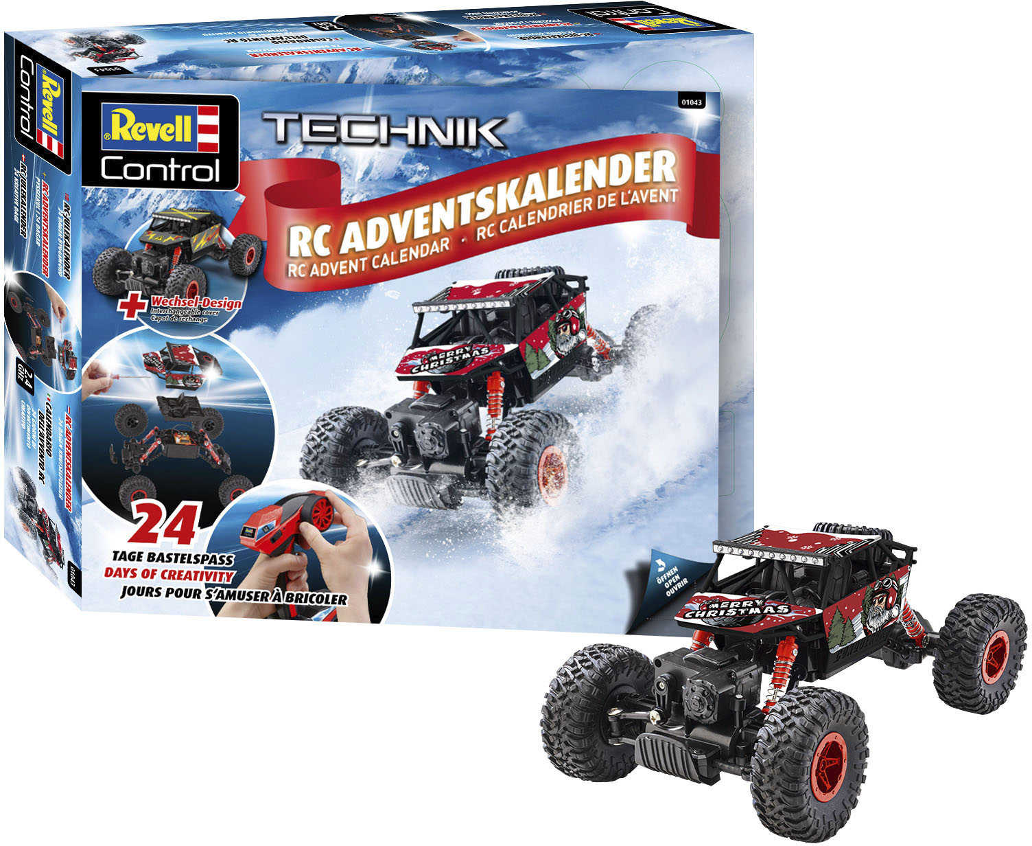 Revell® Spielzeug-Adventskalender »Revell Control, RC Crawler«, ab 8 Jahren von Revell®